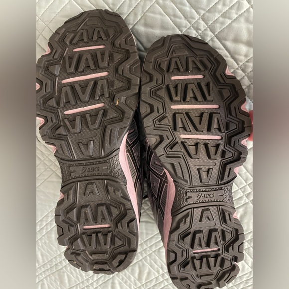 Asics running shoes size 8, pink (mauve) and grey - Picture 9 of 9